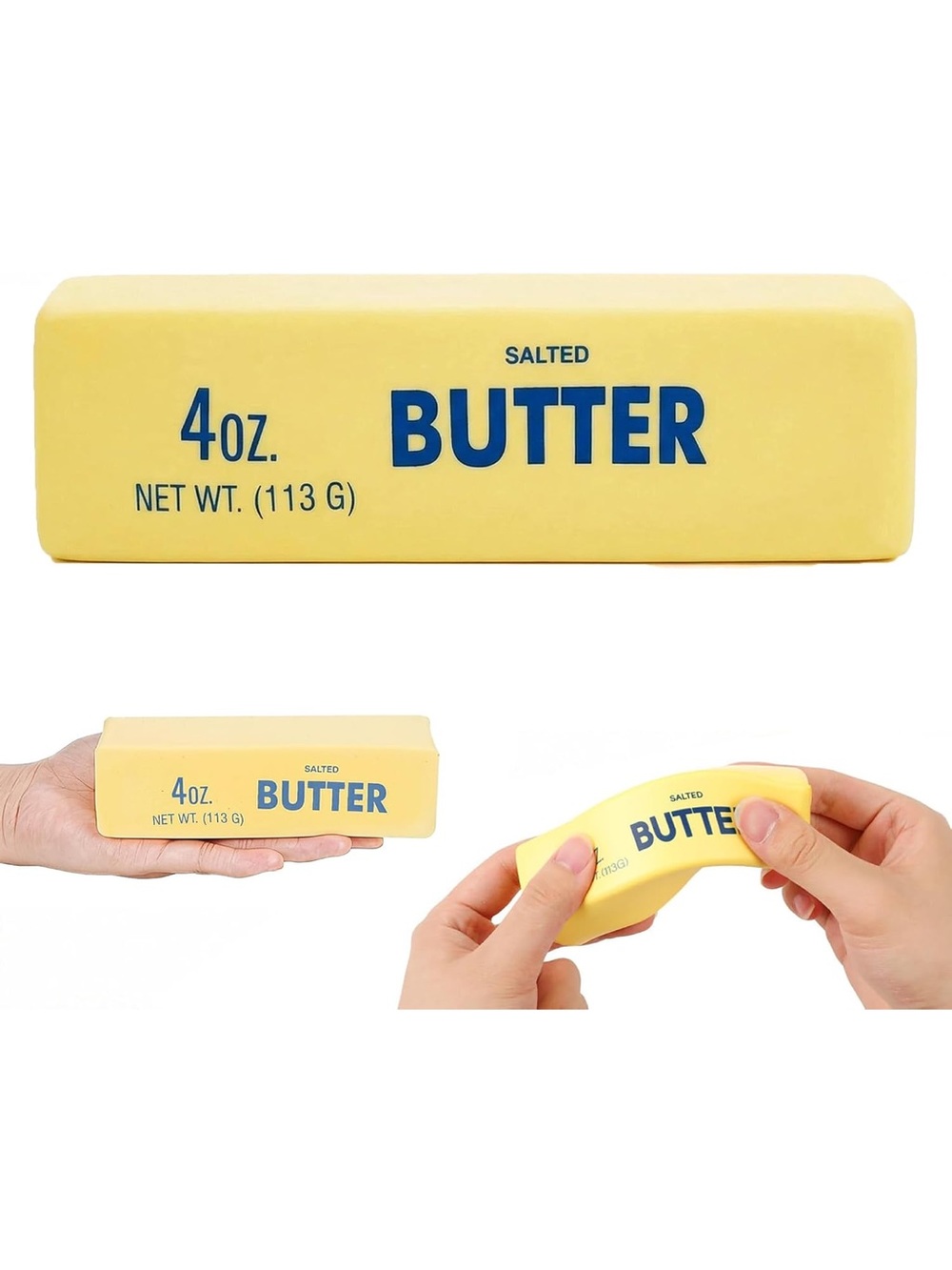 NIP Slow Rising Squishy Butter Stick,Squeeze Stress Toy,Soft Sensory Gift